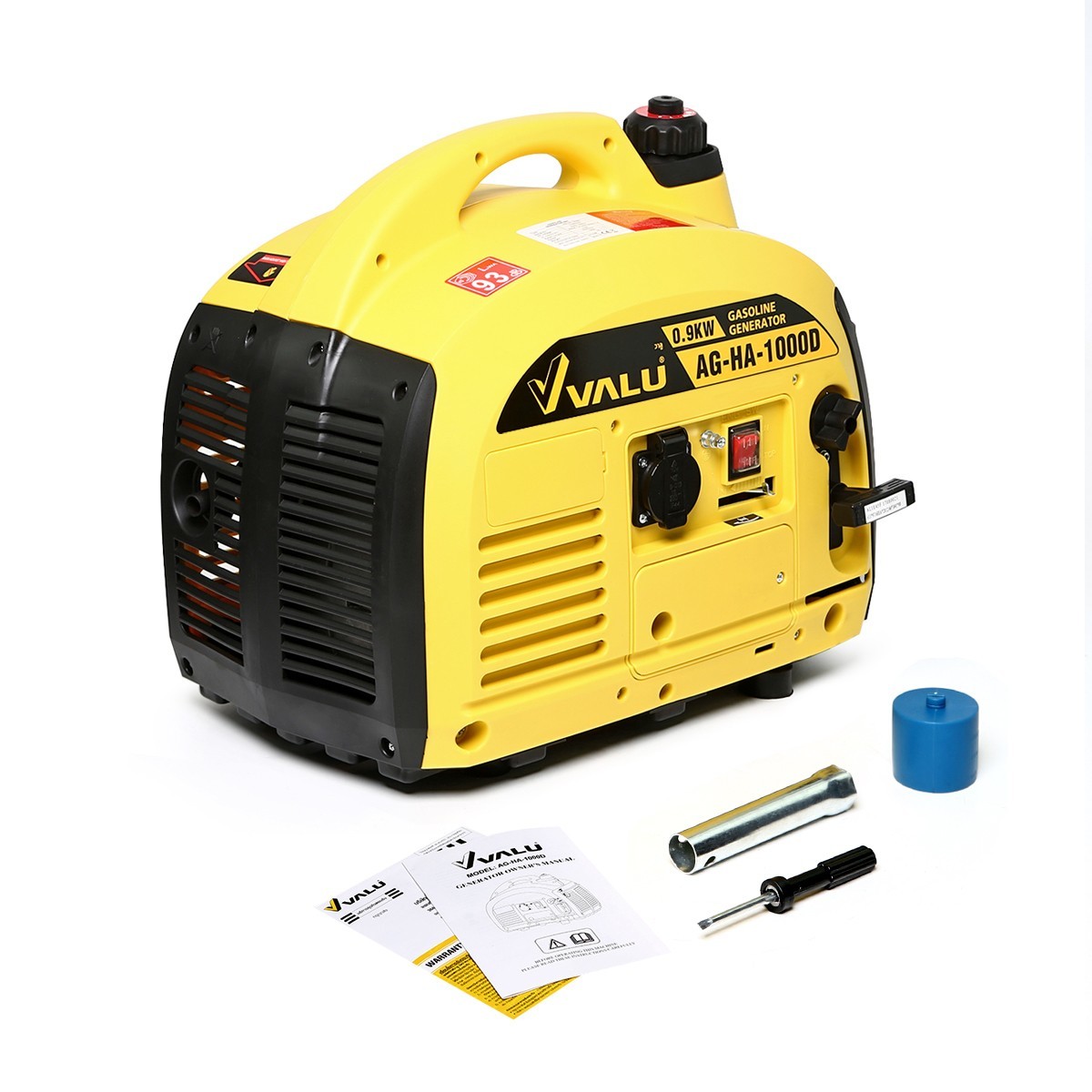 VALU เครื่องปั่นไฟเบนซิน 0.9KW รุ่น AG-HA-1000D