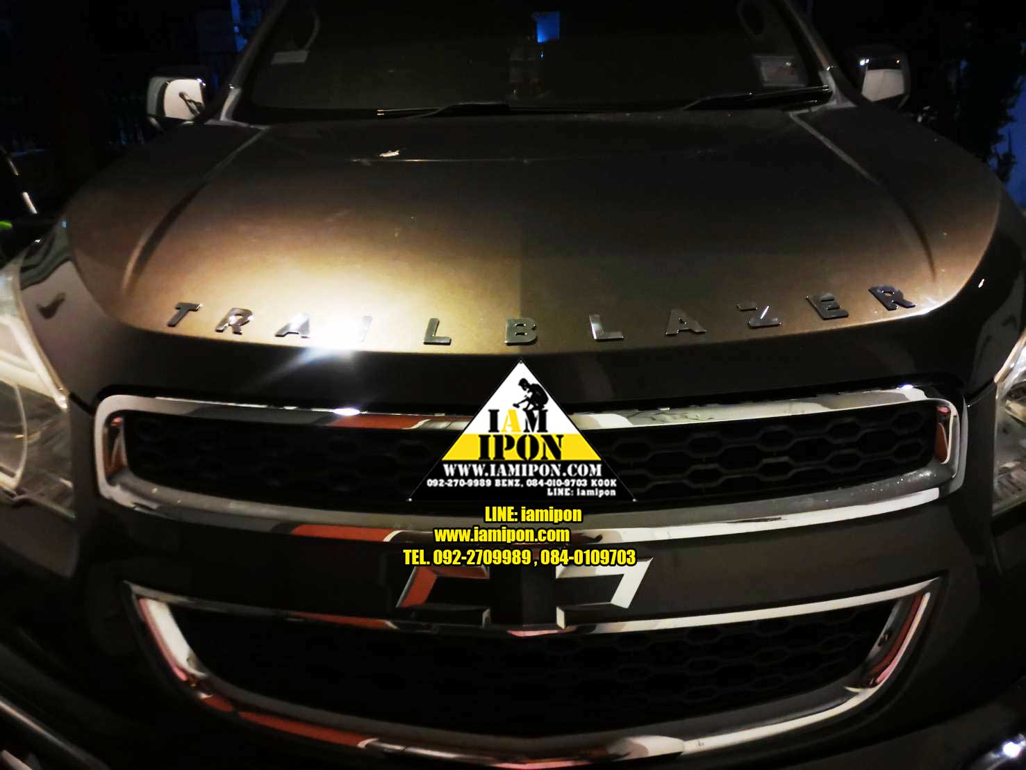 3D CHARACTER STAINLEES TRAILBLAZER ตัวหนังสือสเตนเลสแท้ TRAILBLAZER