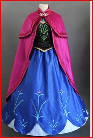 ชุดอันนา Elsa Frozen