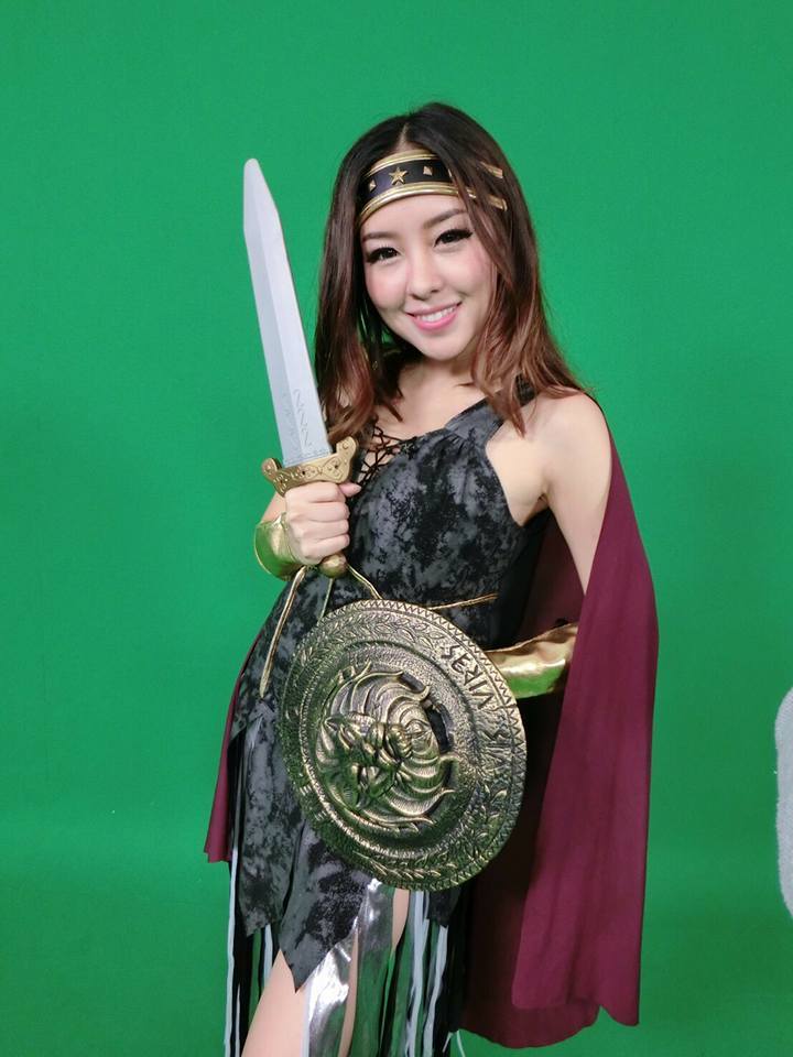 ชุดนักรบโรมันหญิง / ชุดเทพเจ้าแห่งสงคราม