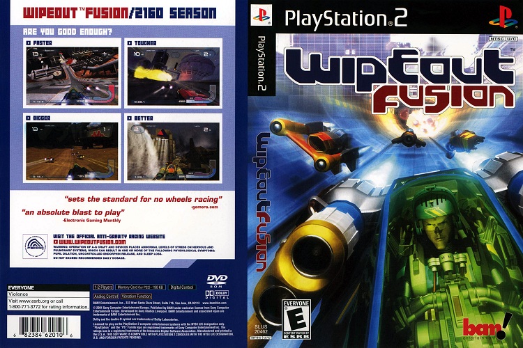 WIPEOUT FUSION [US : DVD5 1 Disc]