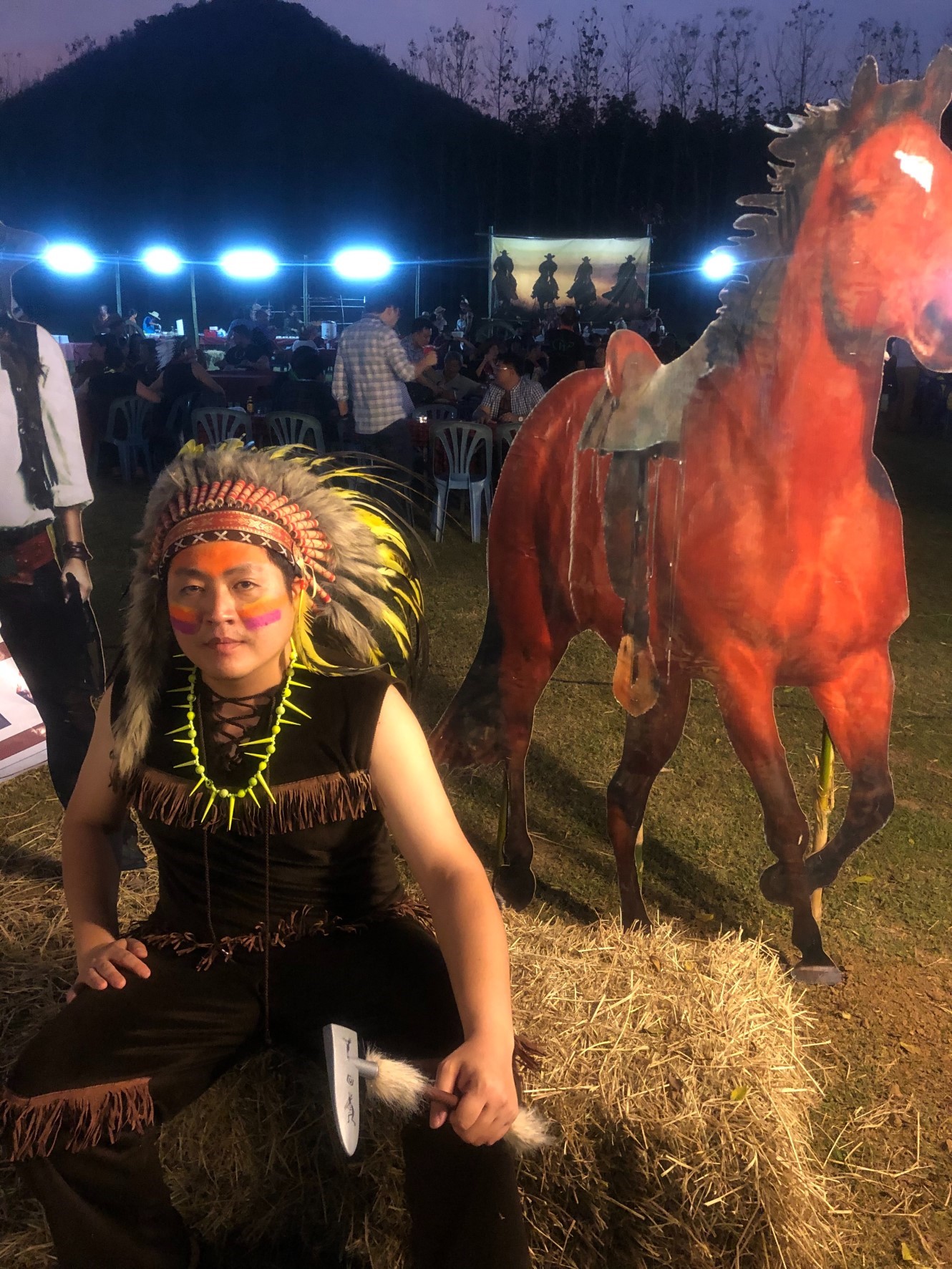 ชุดอินเดียแดงหัวหน้าเผ่า