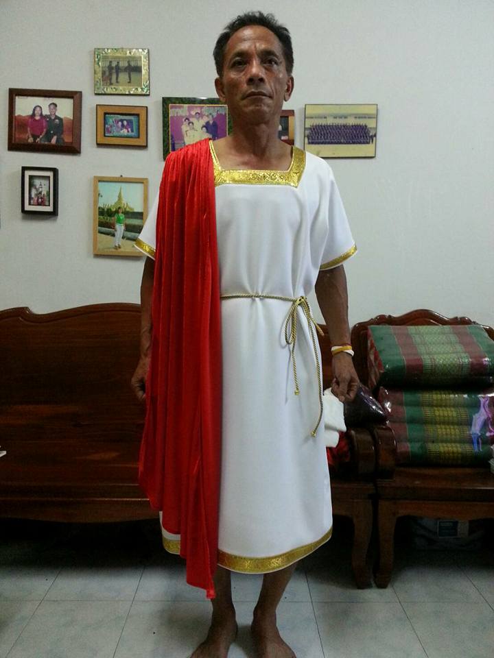 ชุดโรมันกรีกชาย / ชุดฮิพิสตัส เทพเจ้าแห่งการตีเหล็ก / ชุดกรีก / ชุดโรมัน