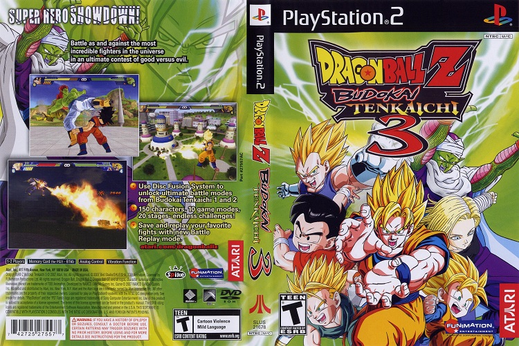 DRAGON BALL Z BUDOKAI TENKAICHI 3 [US : DVD5 1 Disc]