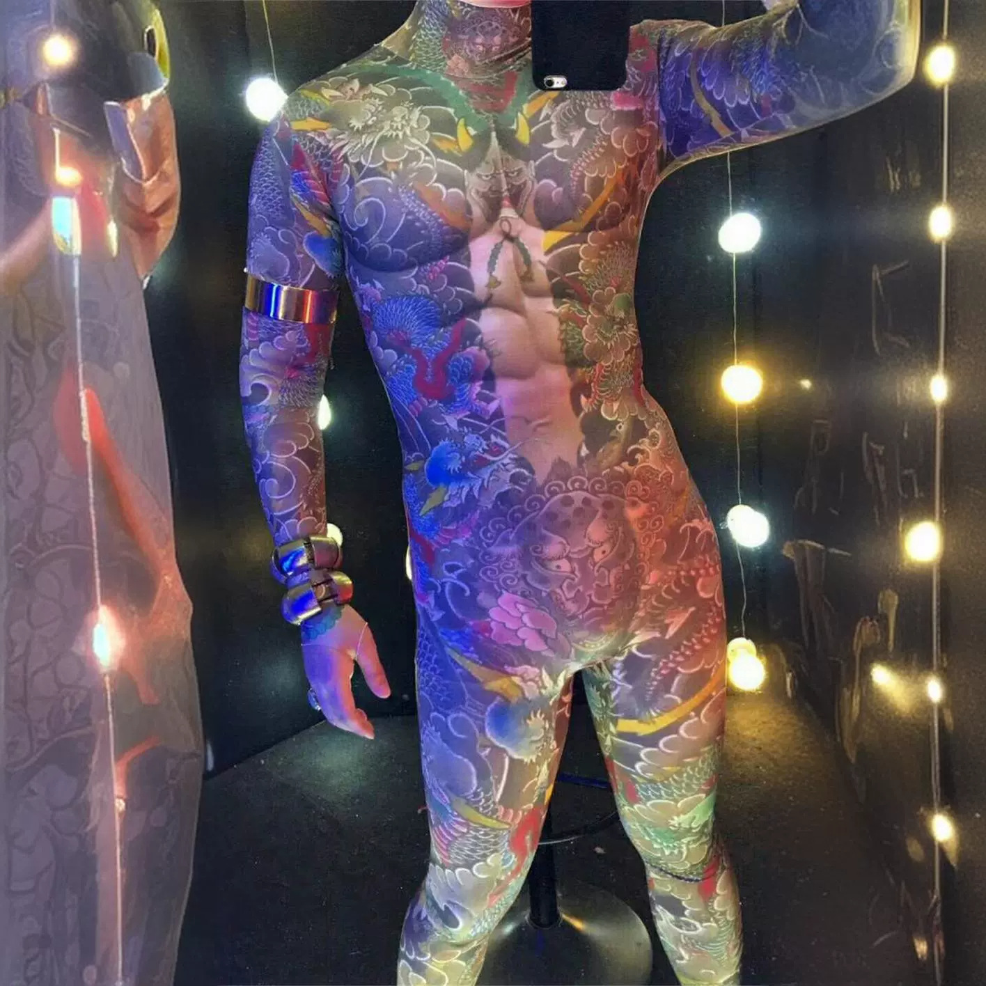 ชุดยากูซ่าบอดี้สูท / ชุดนักเลง / ชุด yakuza / ชุดมาเฟีย