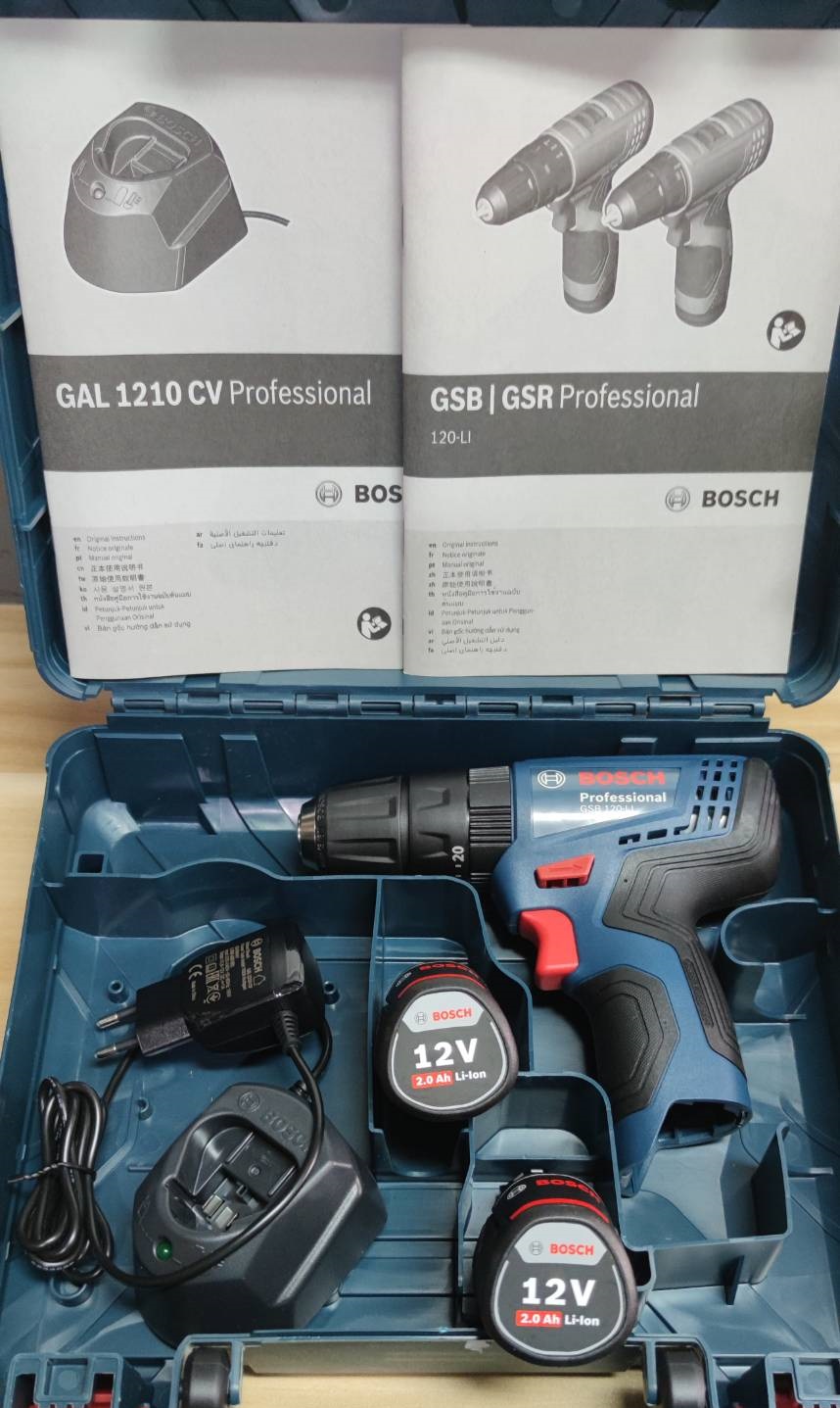 สว่านกระแทกไร้สาย GSB120-Li BOSCH