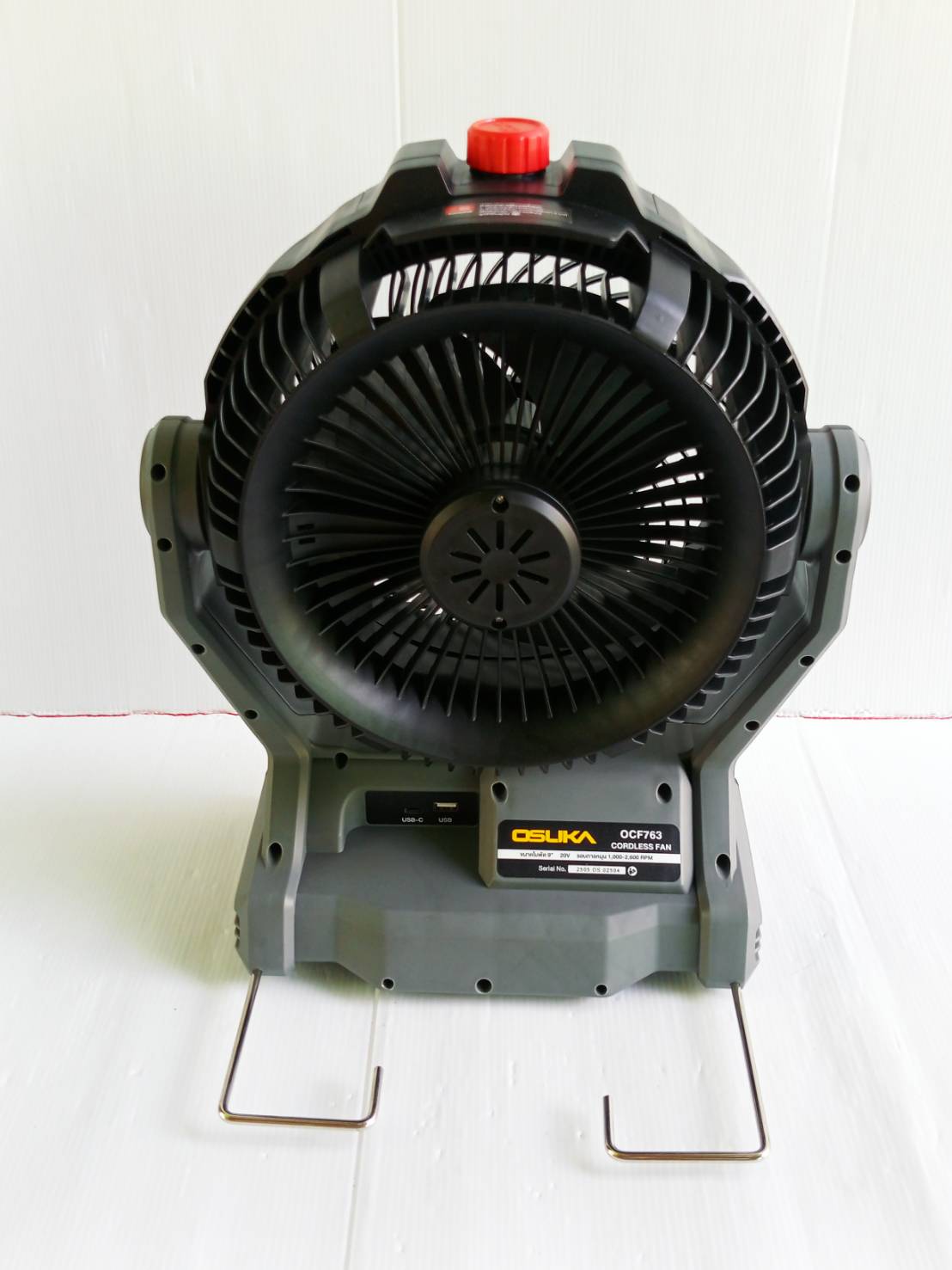 พัดลมไร้สาย 9" OCF763-N (ตัวเปล่า) OSUKA พ่นละอองน้ำ