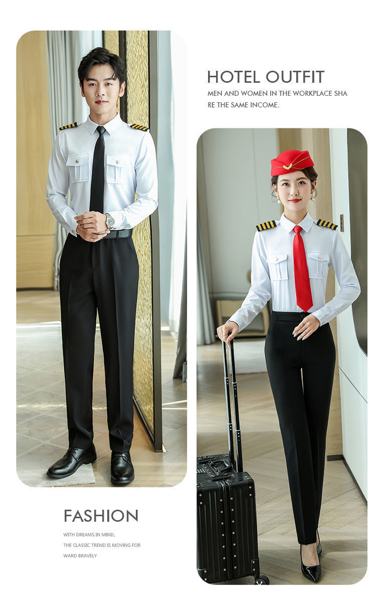 ชุดนักบินหญิง / ชุดกัปตันหญิง / ชุดอาชีพในฝัน / ชุดแอร์โฮสเตรส / ชุดคนขับเครื่องบิน