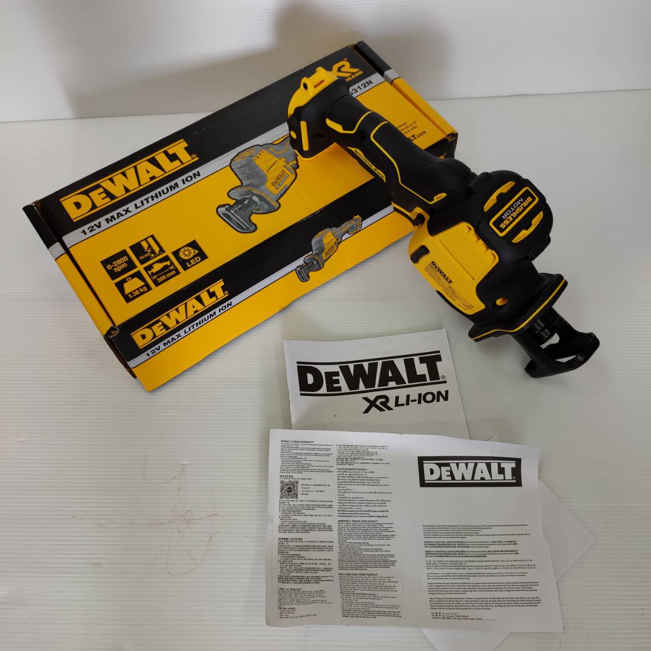 เซเบอร์12V DCS312N DEWALT