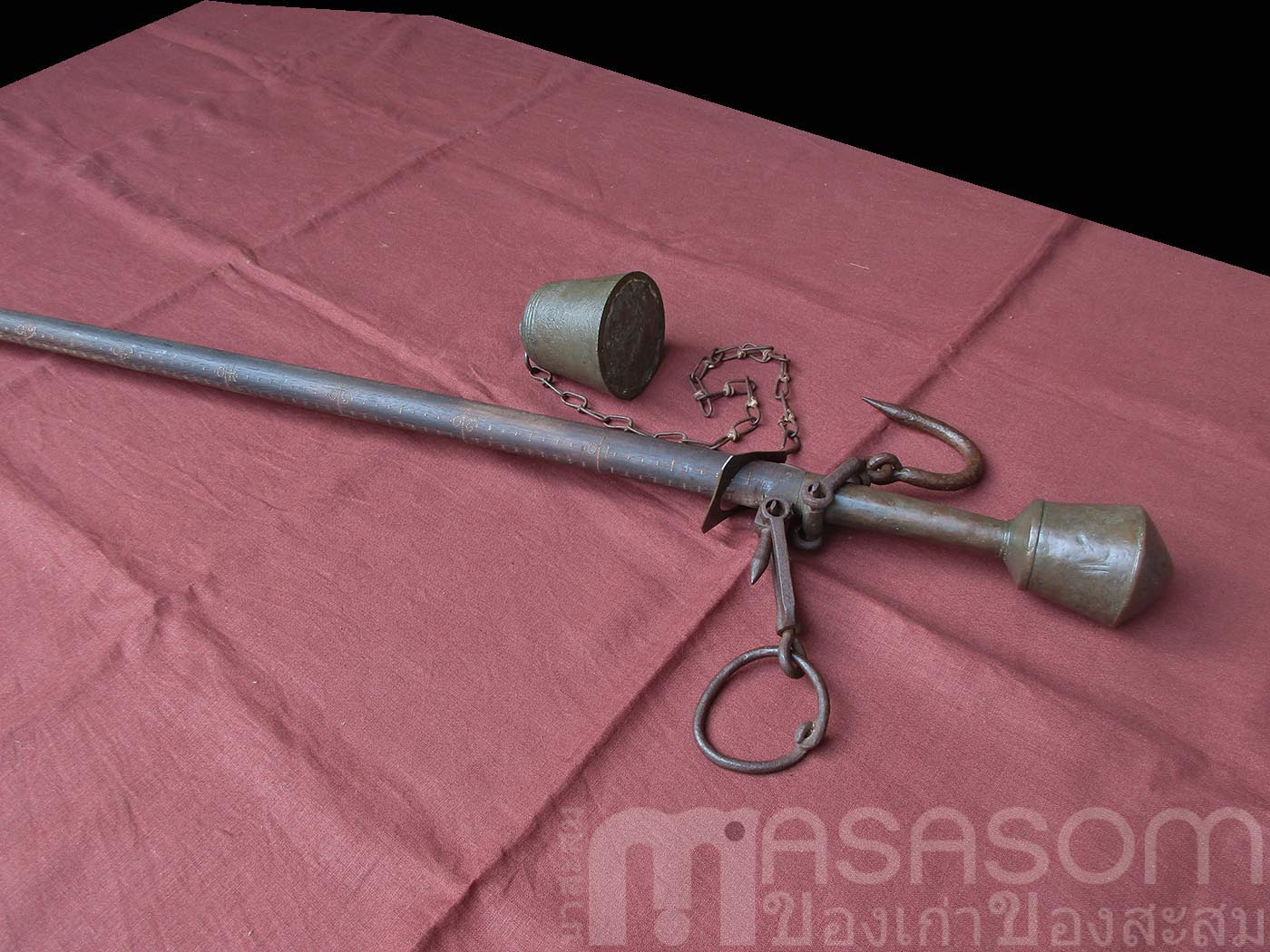 ตาชั่งโบราณขนาด 100 กิโลกรัม