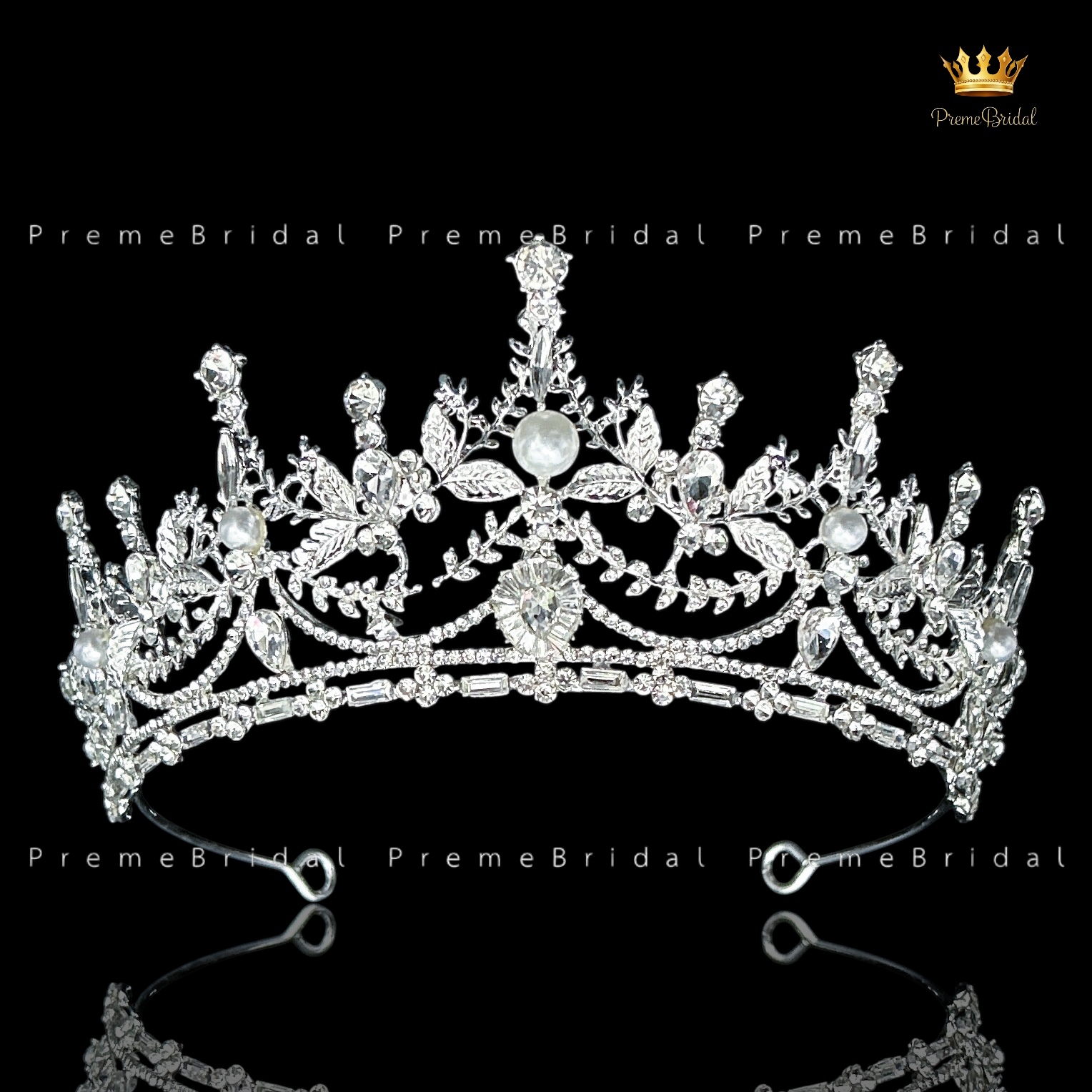 (พร้อมส่ง) เทียร่า 450 มงกุฎครึ่งหัว สวย ปราณีต QCเพชรทุกเม็ด สินค้าพร้อมส่งจากไทย รีวิวดีมาก