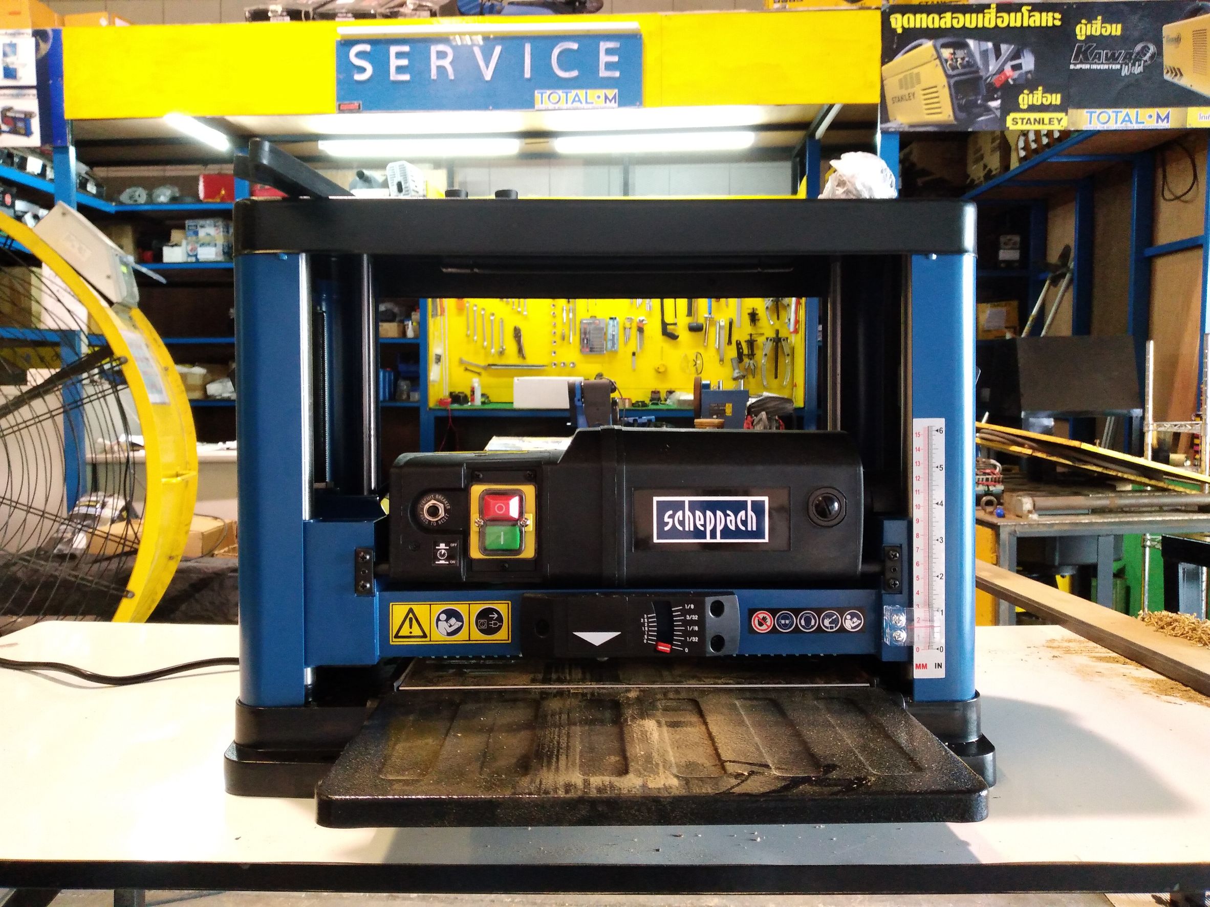 แท่นไสไม้13" PLM1800 SCHEPPACH