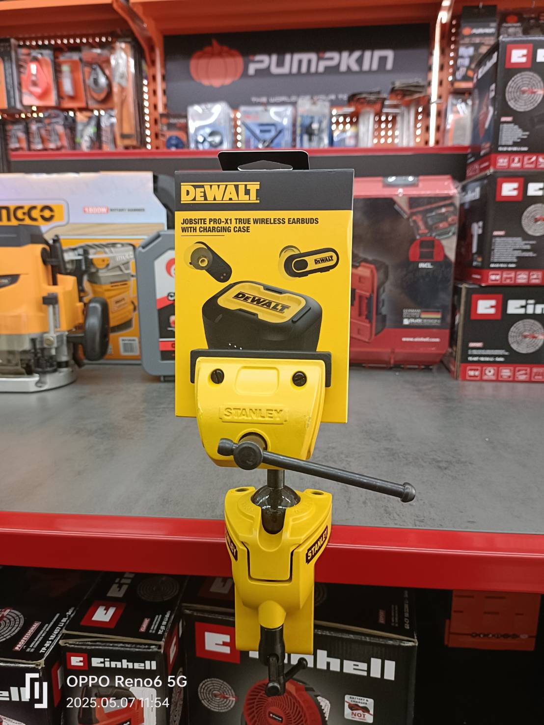 STANLEY ปากกาจับชิ้นงาน 3" แบบชุดคู่ หมุนได้360องศา รุ่น 1-83-069