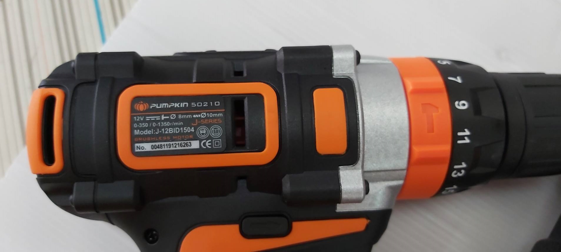 สว่านกระแทกไร้สาย12V รุ่น J-12BID1504 PUMPKIN #50210