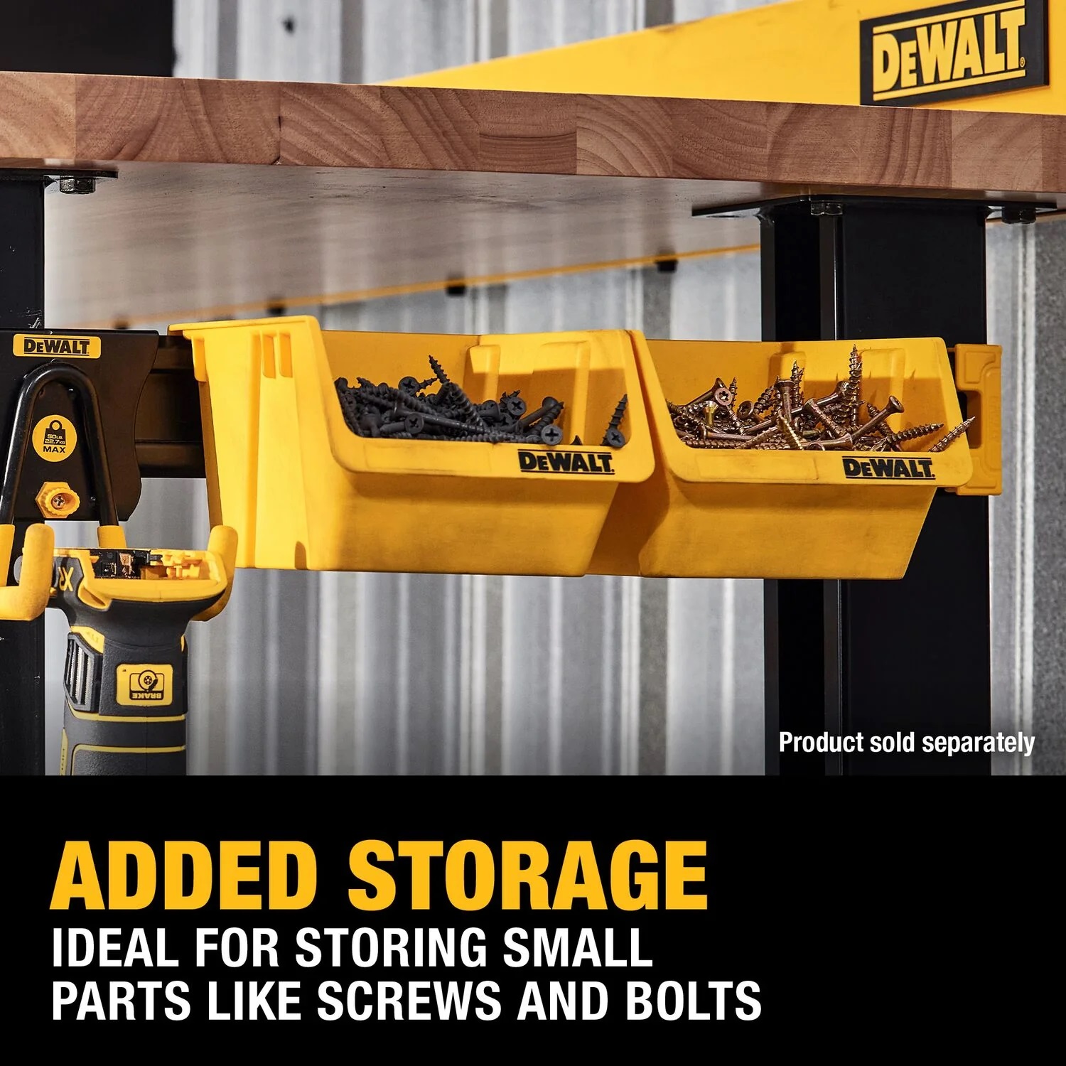 กระบะวางเครื่องมือ2ชิ้น DWST82813 DEWALT