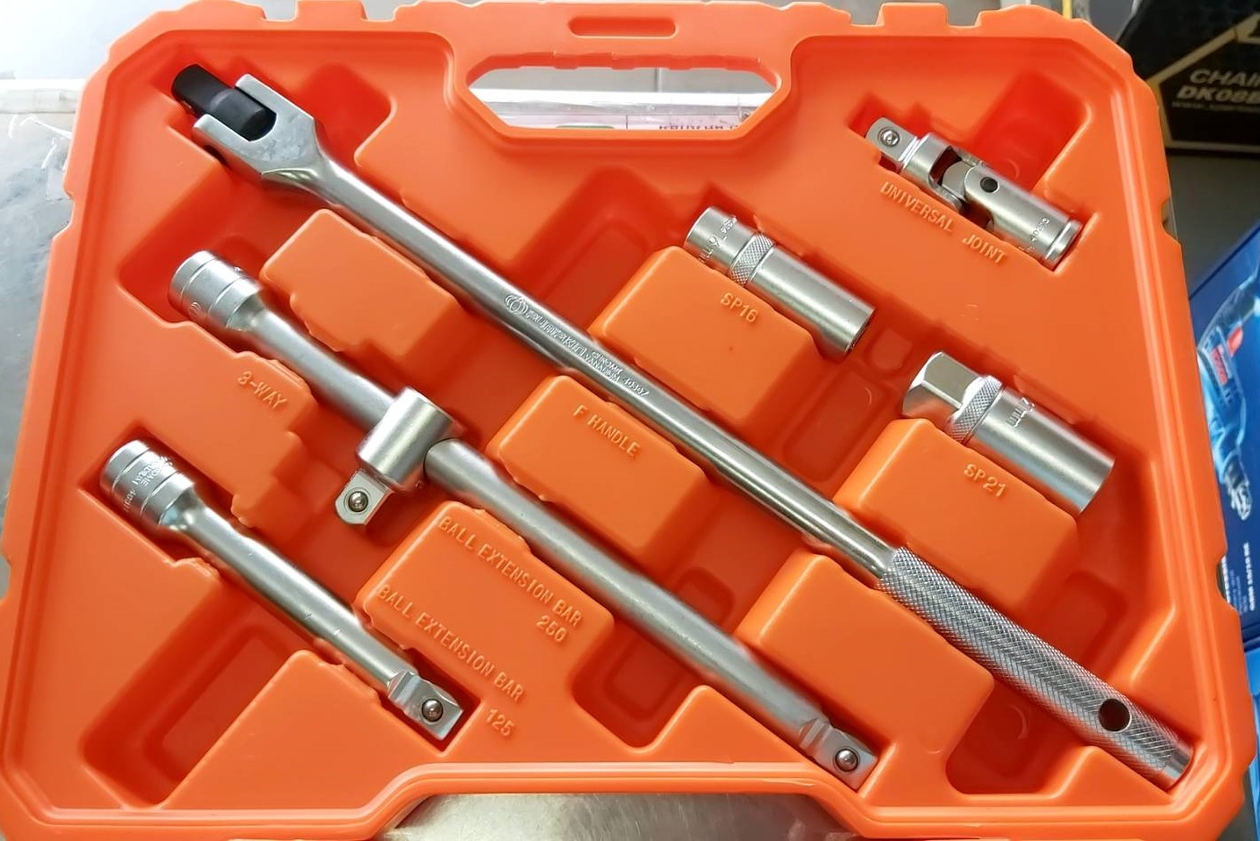 ชุดบล็อก25ตัวชุด PTT-SKS25P6 PUMPKIN #40264