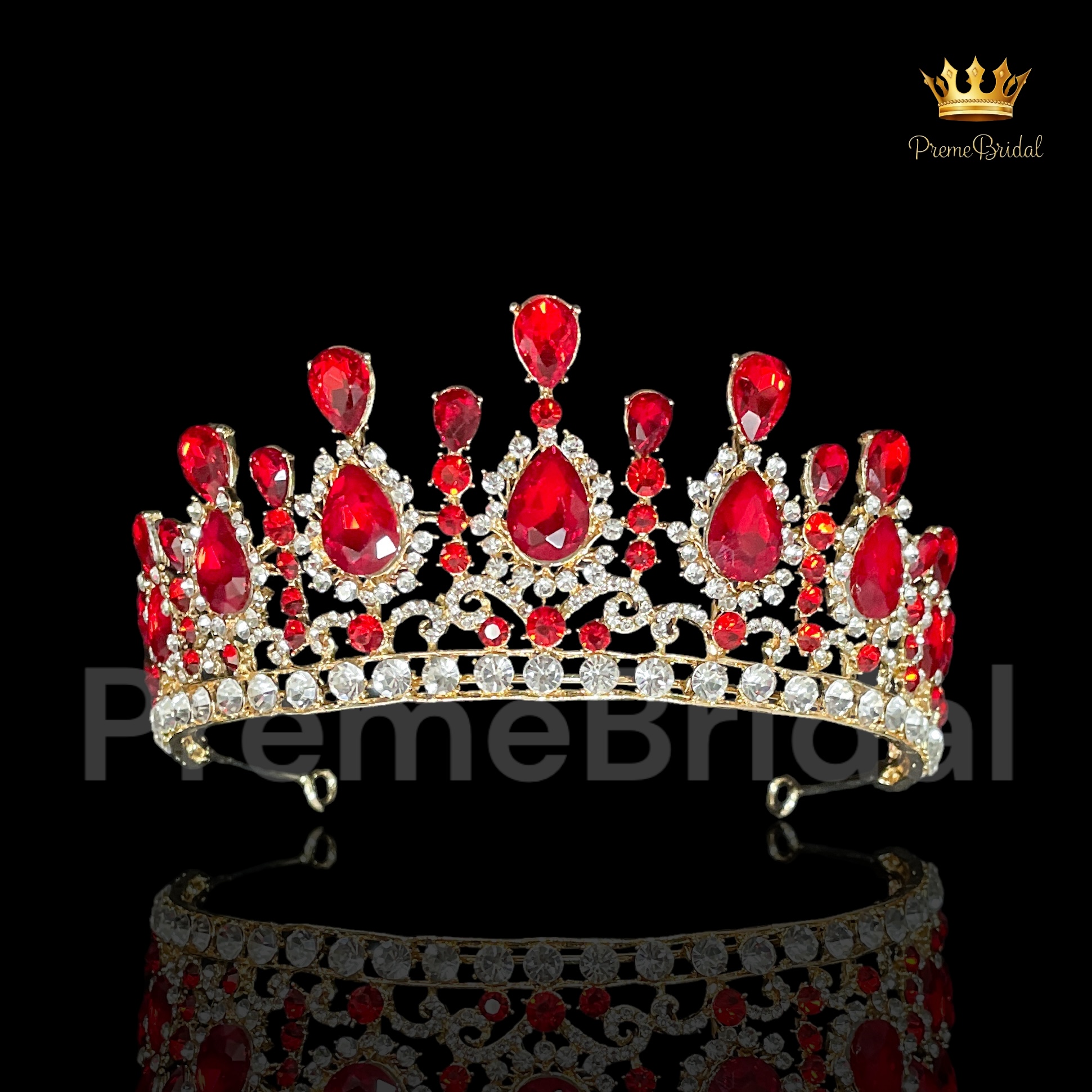 (พร้อมส่ง) เทียร่า 401 มงกุฎนางงาม งานสวย ปราณีต QCเพชรทุกเม็ด สินค้าพร้อมส่งจากไทย