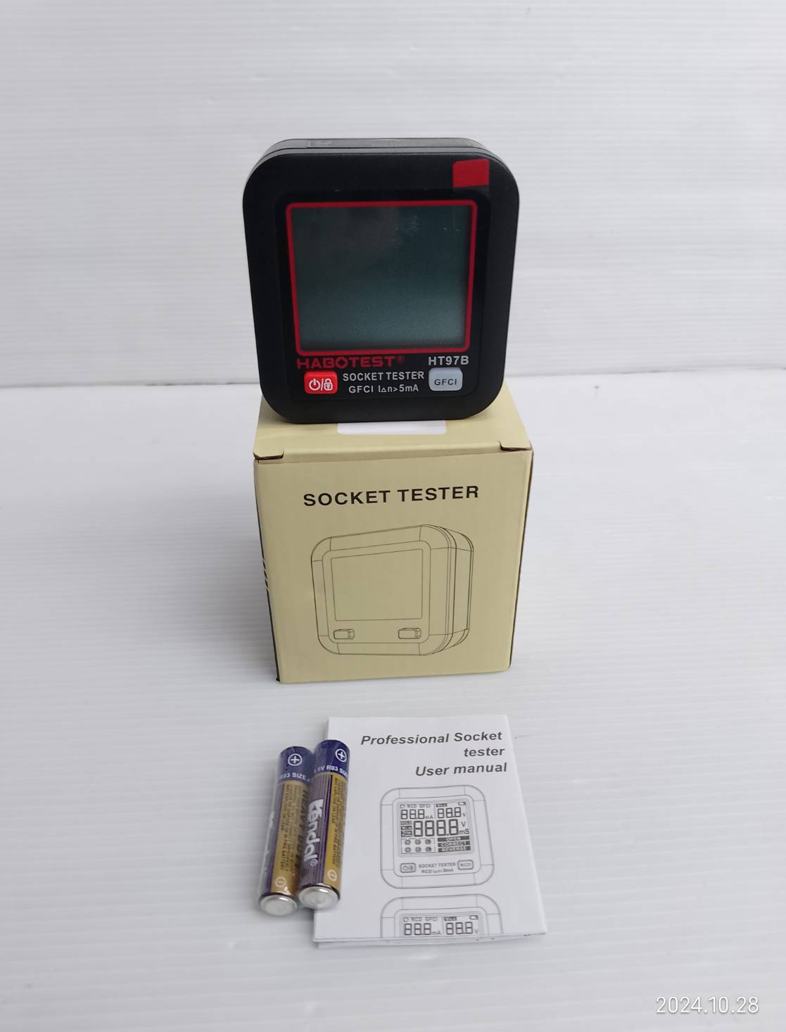 เครื่องตรวจเช็คเต้ารับไฟฟ้า HT97B HABOTEST