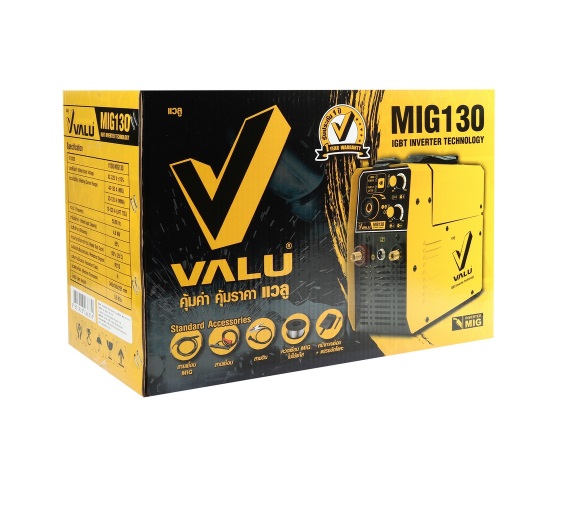 ตู้เชื่อม3ระบบ MIG130 VALU