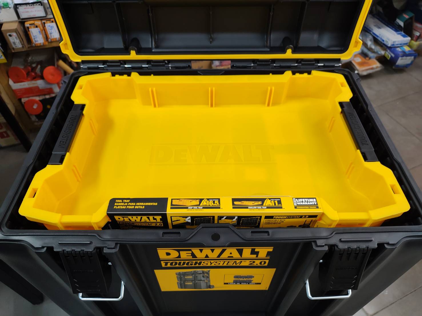ถาดรองกล่องเตี้ย DWST83407-1 DEWALT TOUGH SYSTEM2.0