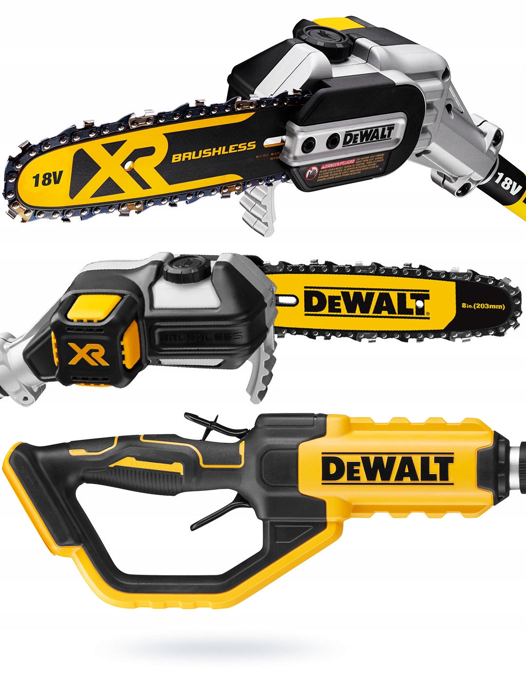 เลื่อยตัดกิ่งไร้สาย18V DCMPS567N DEWALT (ตัวเปล่า)