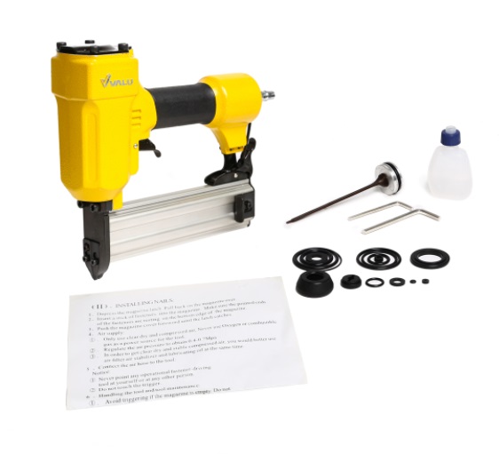 แม็กยิงตะปูลมคอนกรีต/ไม้ ขาเดี่ยว FST-50 VALU