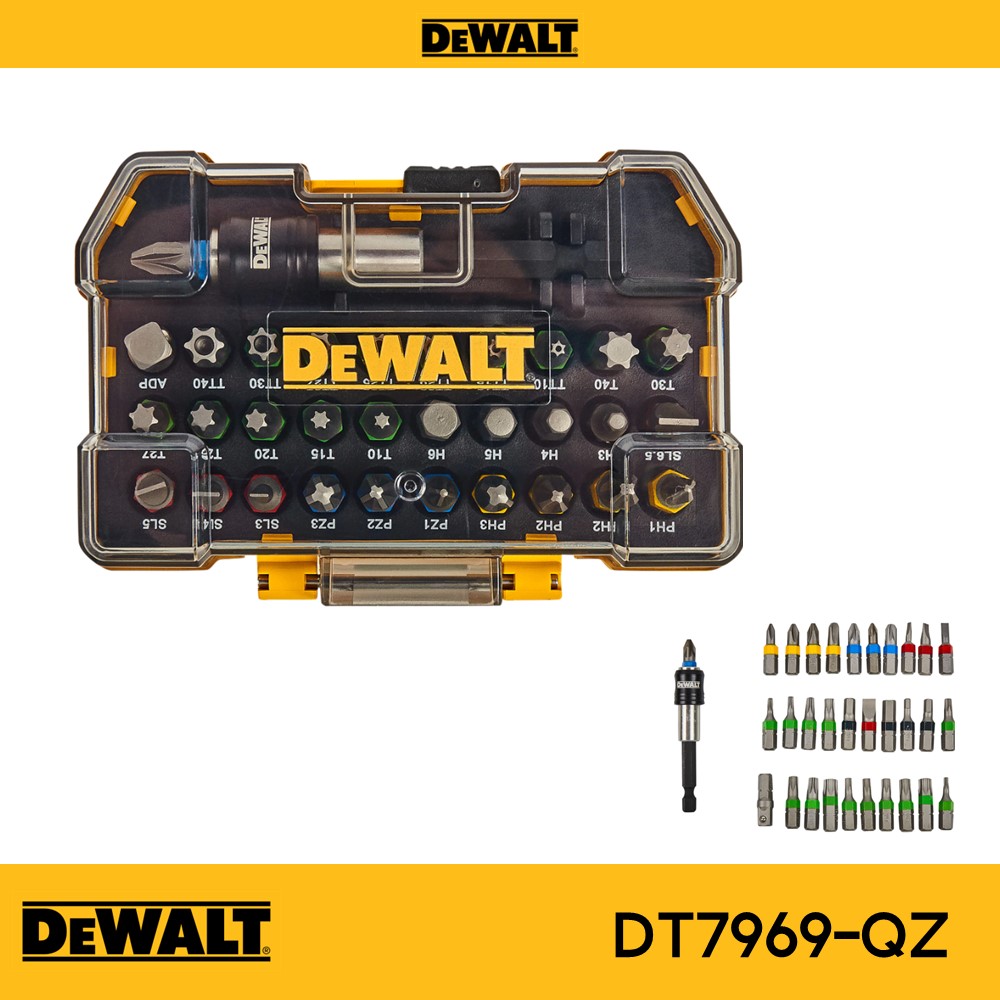 ชุดดอกไขควง32ชิ้น DT7969-QZ DEWALT