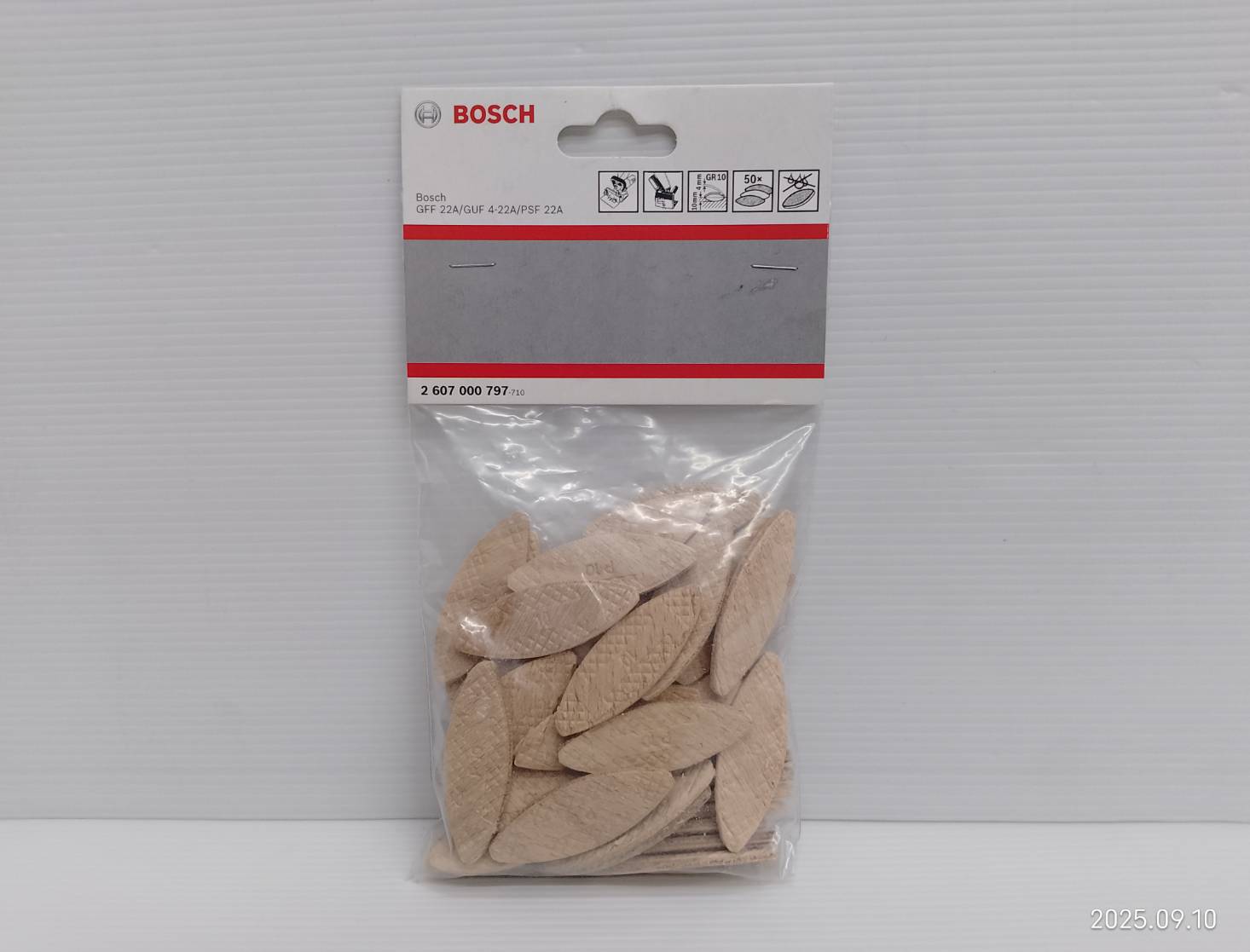 จอยท์บิสกิต เบอร์ 10 BOSCH 2607000797 จำนวน 50 ชิ้น
