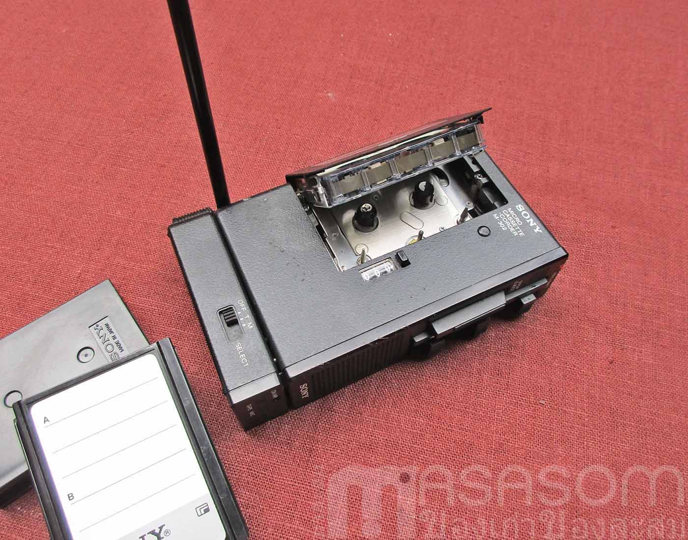 เครื่องบันทึกเสียง sony micro cassette corder
