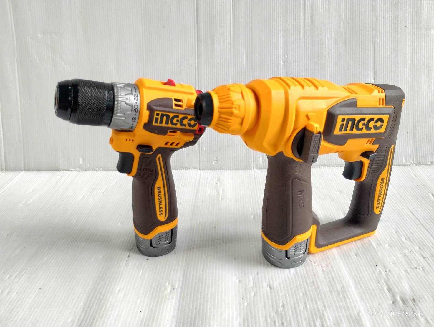 คอมโบ้สว่านไขควง+สว่านโรตารี่ COSLI241295 INGCO