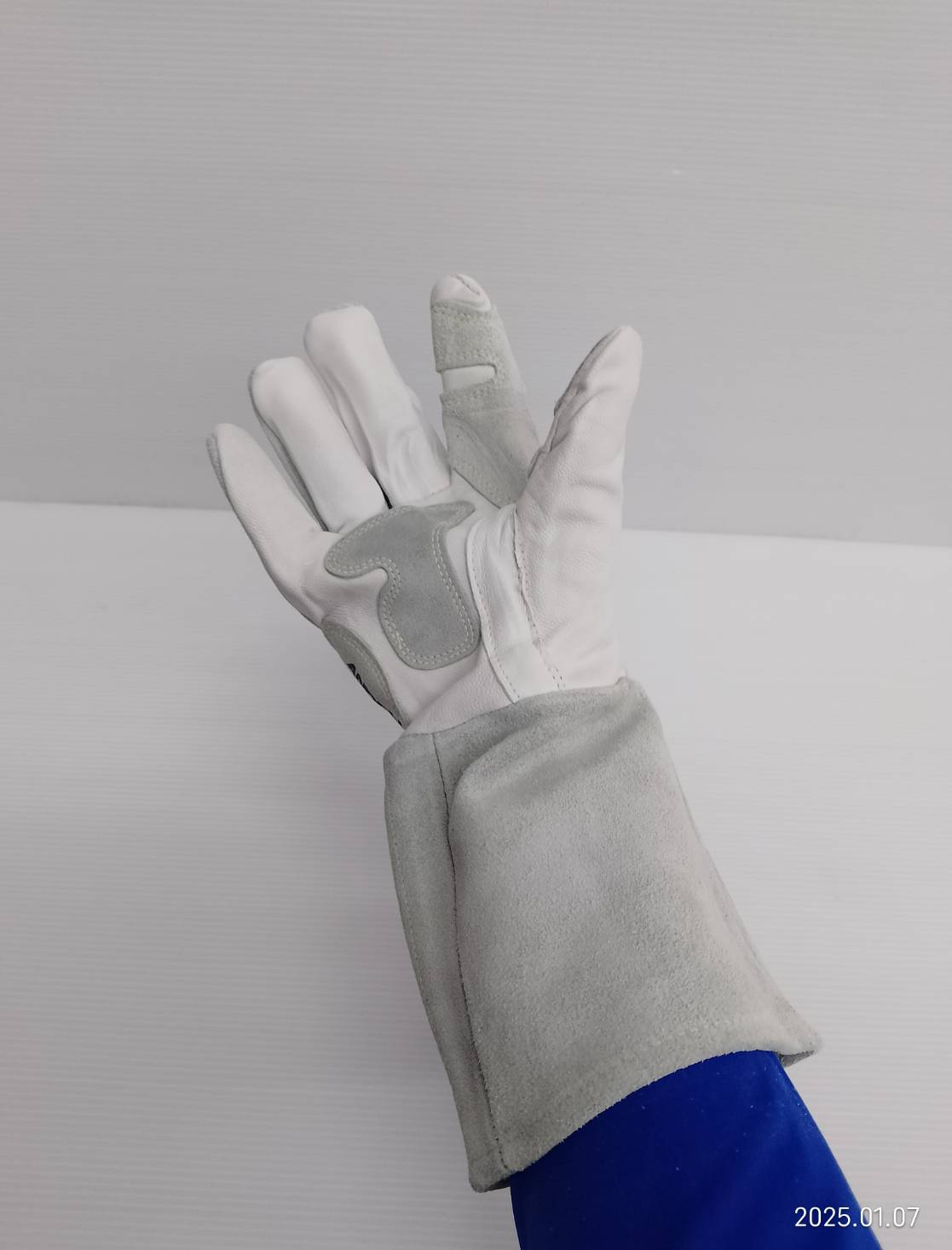 ถุงมือเชื่อม13" สีเทา ANDELI รุ่น ADPJDST00010