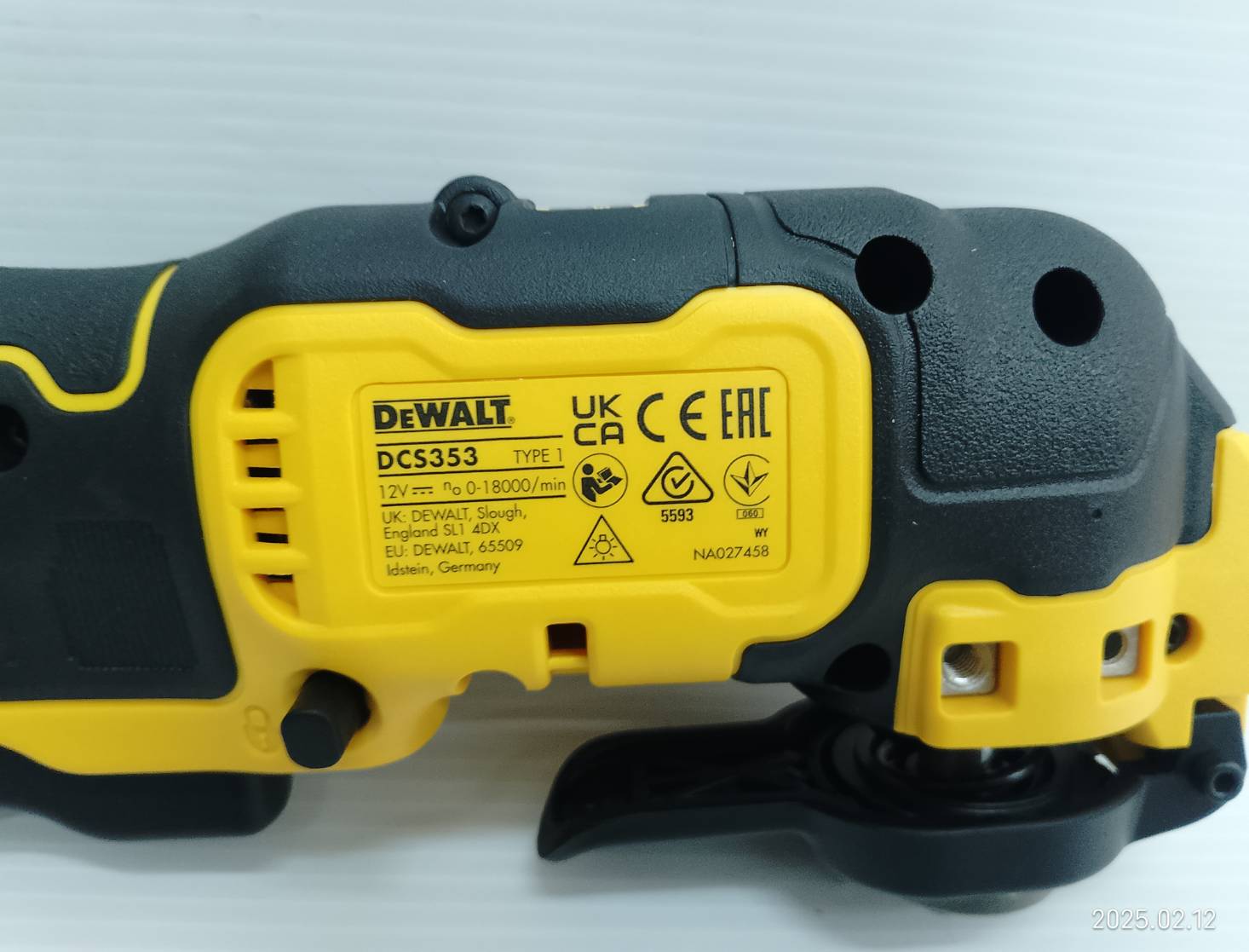 มัลติทูล12V DCS353NT DEWALT
