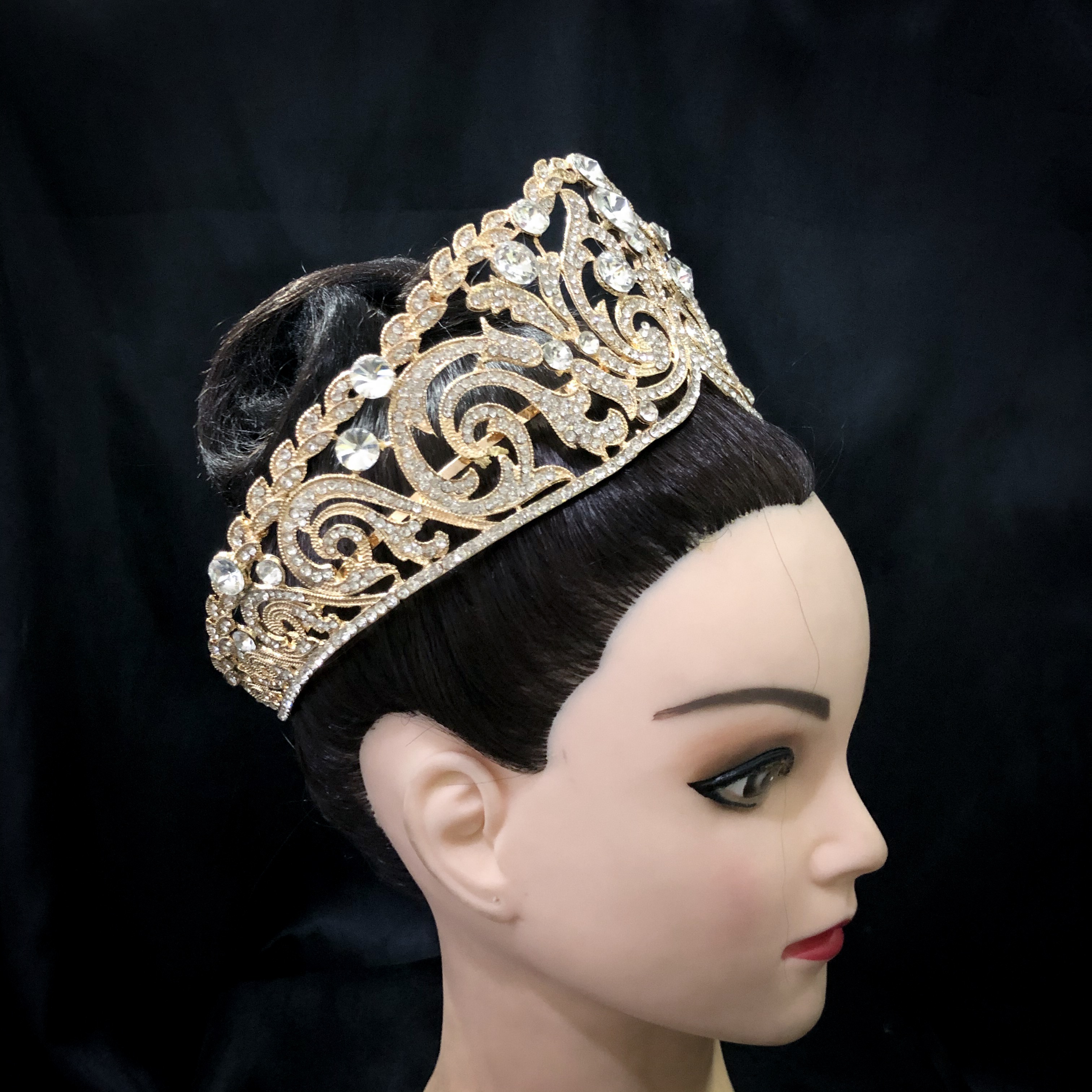 (พร้อมส่ง) เทียร่า 232 สีทอง