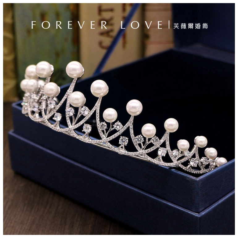 (พร้อมส่ง) เทียร่า 133-สีเงิน มงกุฎเจ้าสาว มงกุฎเจ้าหญิง งานสวย ปราณีต QCเพชรทุกเม็ด สินค้าพร้อมส่งจากไทย