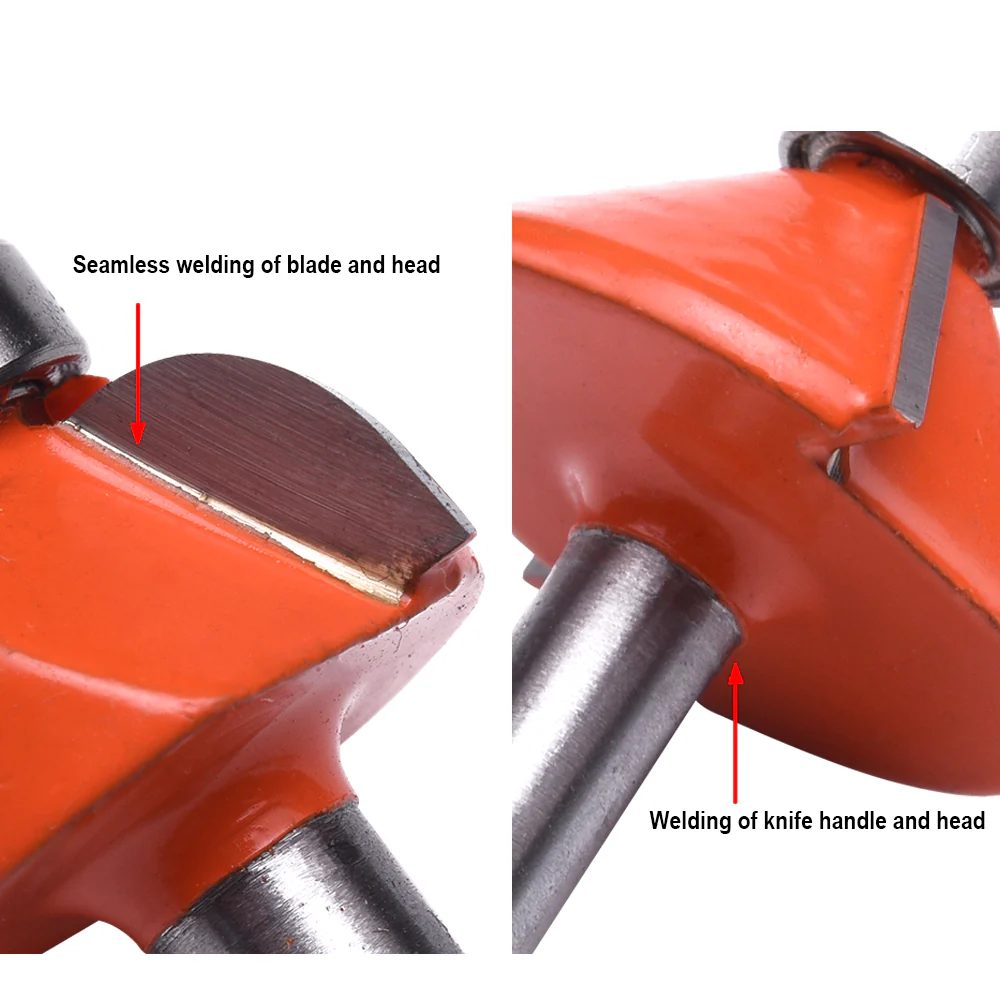 ชุดดอกทริมเมอร์1/4 12ตัวชุด 613212 HARDEN