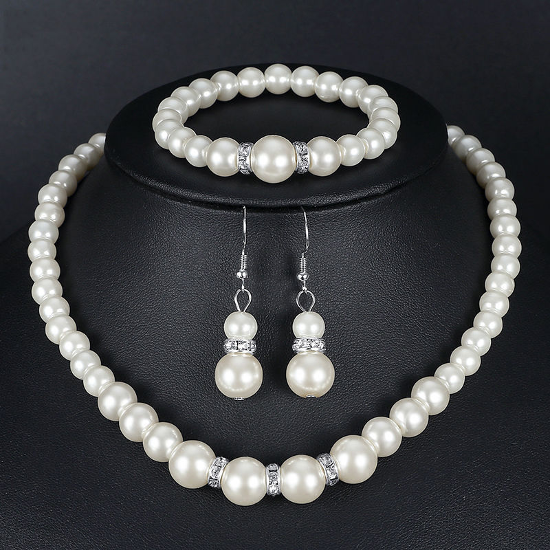 (พร้อมส่ง) สร้อยคอไข่มุกเหมือนแท้ รุ่น 022 | สวยหรู เกรดพรีเมี่ยม | ร้านค้าไทย ส่งไว