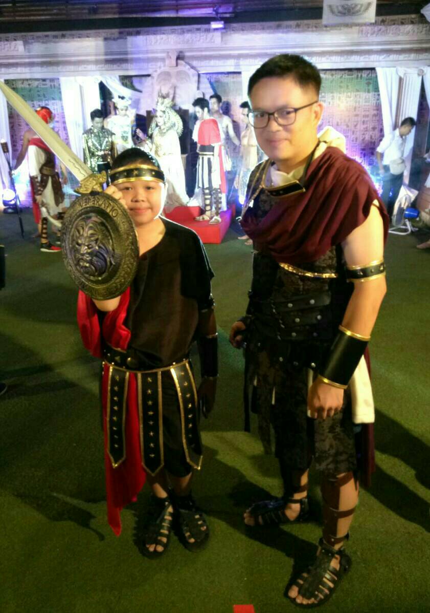 ชุดโรมันกรีกชาย