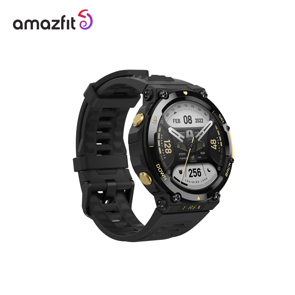 Amazfit T-Rex 2 นาฬิกาสมาร์ทวอทช์ หน้าจอ AMOLED 1.39 นิ้ว (ประกัน Amazfit Thailand 1 ปี)