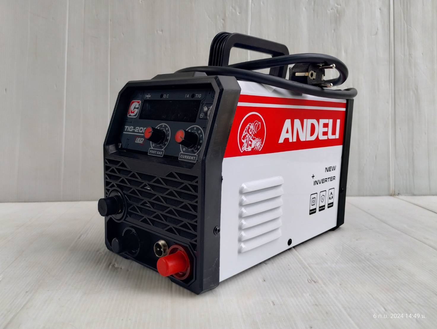 ANDELI ตู้เชื่อมอาร์กอน TIG-200 LED