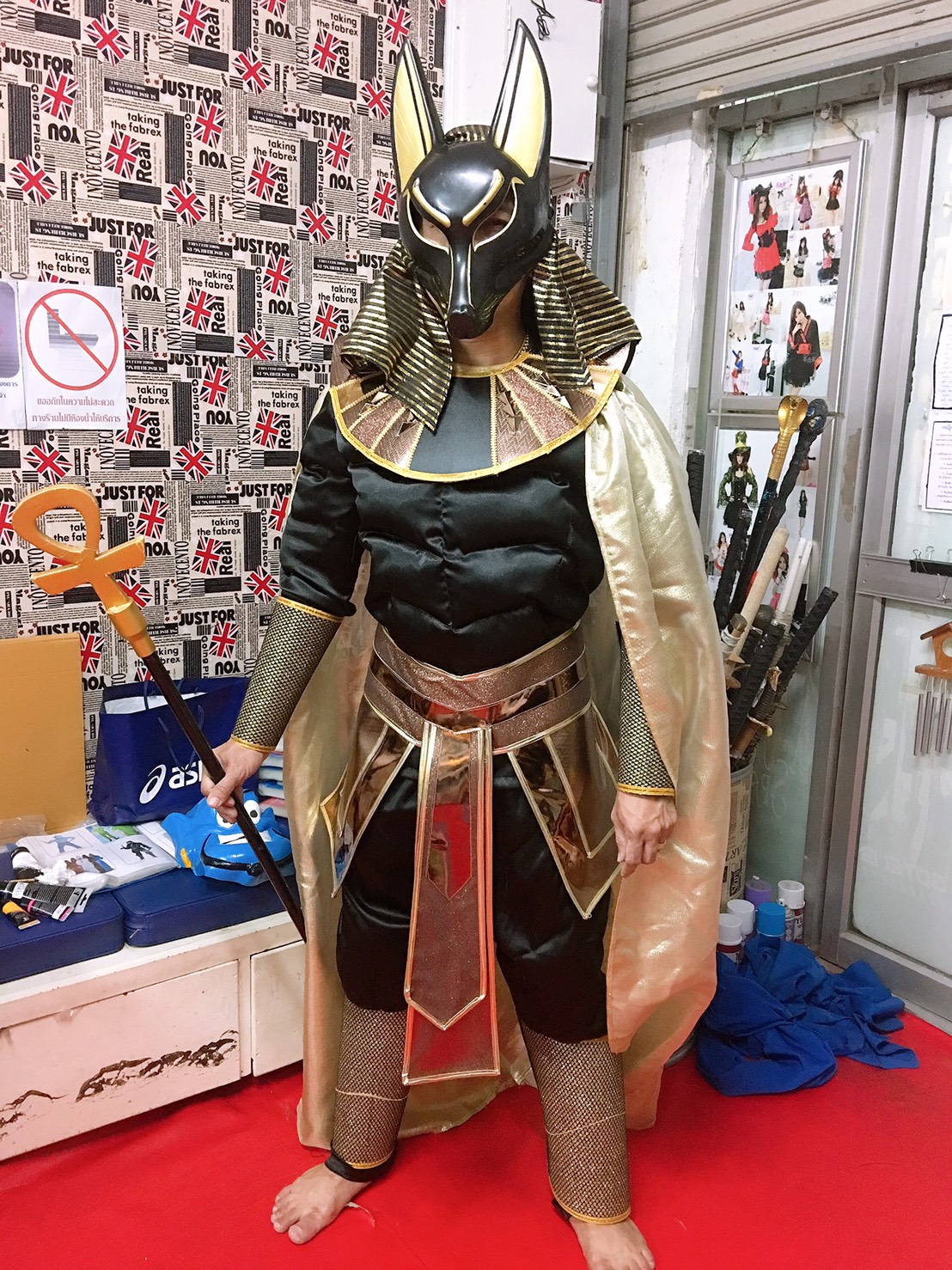 ชุดเทพคิงอานูบิส / ชุดเทพเจ้า / ชุดเทพแห่งความตาย