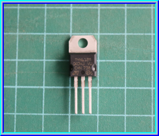 1x TYN612M THYRISTOR SCR 600V 12A