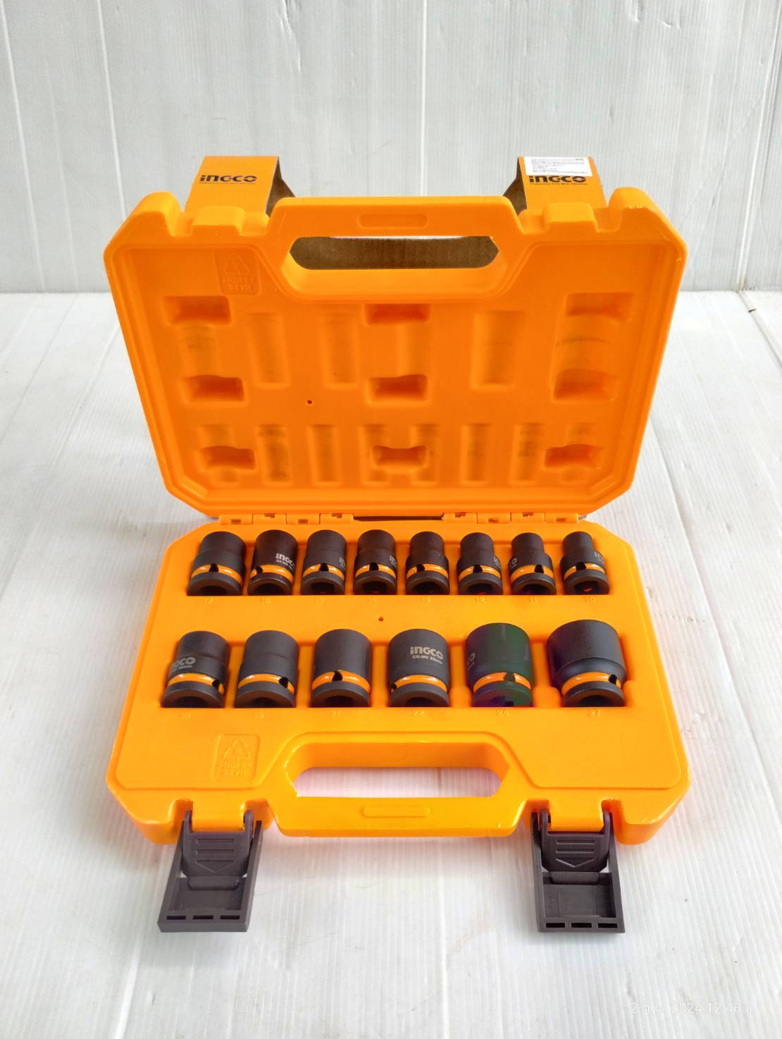 INGCO ชุดลูกบล็อคกระแทก 14 ชิ้น HKISSD12141