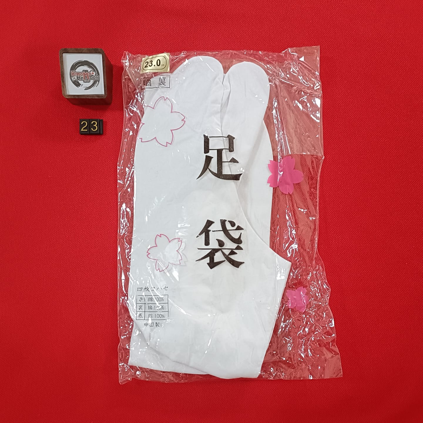 Tabi ถุงเท่าญี่ปุ่น แบบตะขอหลัง