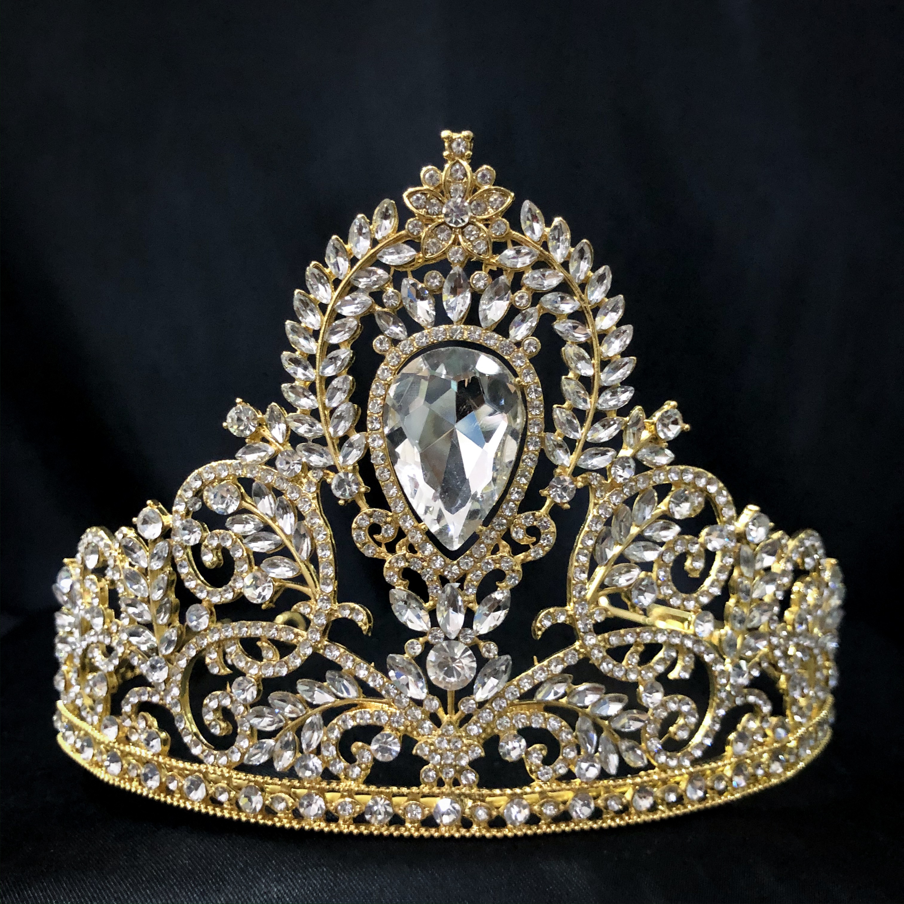 (พร้อมส่ง) เทียร่า 225 สีทอง