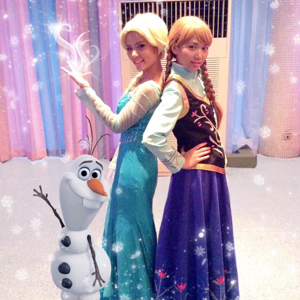 ชุดเอลซ่า Elsa Frozen