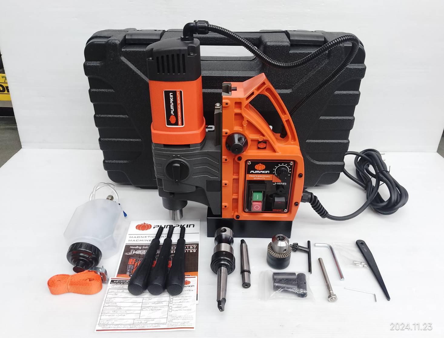 สว่านแม่เหล็ก J-MD6000V PUMPKIN #50158