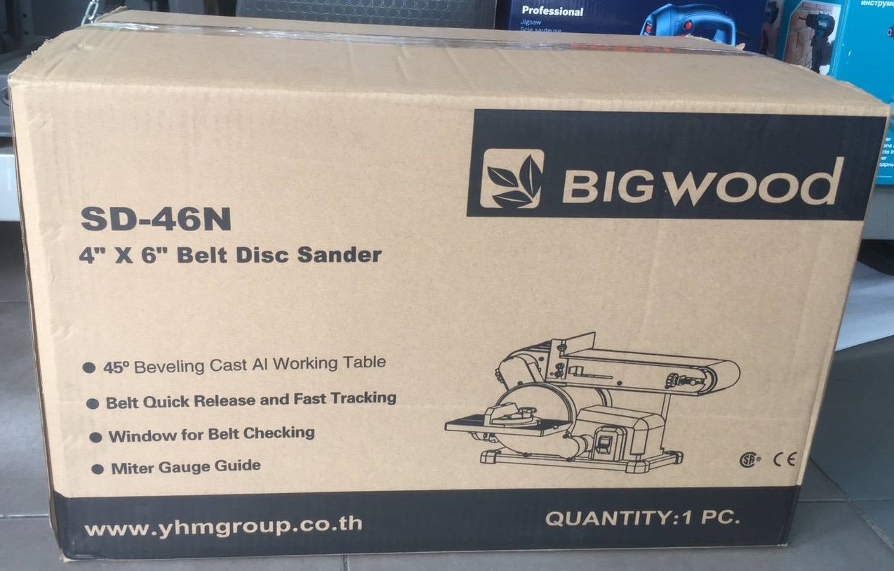 แท่นขัดกระดาษทรายสายพาน SD-46N BIGWOOD