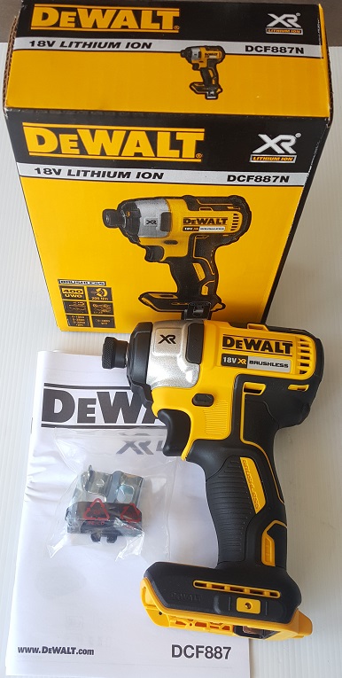 ไขควงกระแทกไร้สาย18V DCF887N DEWALT