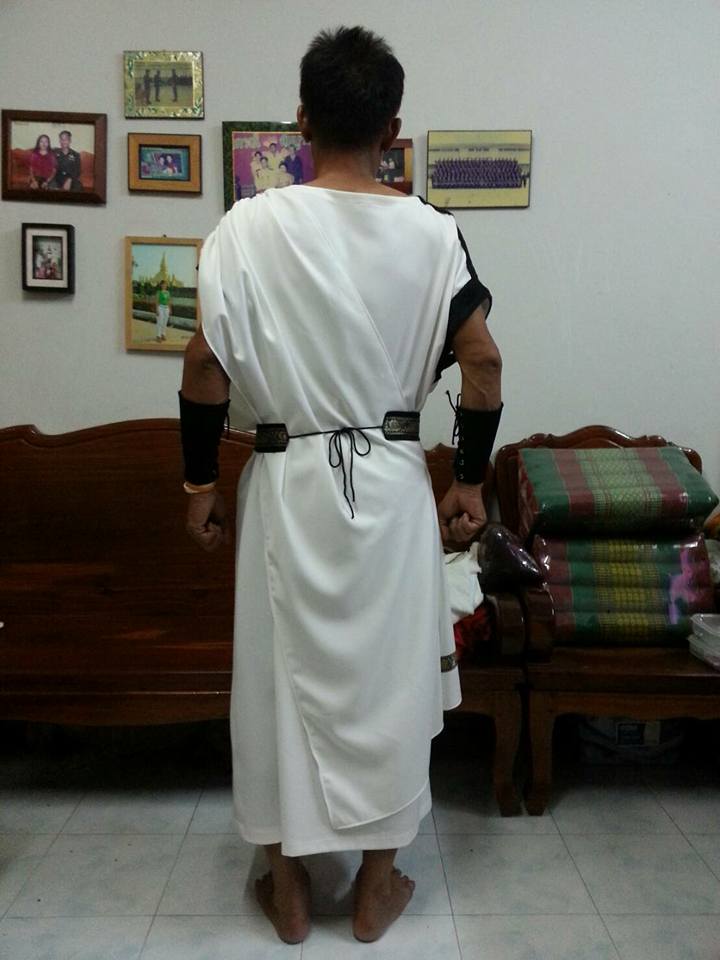 ชุดโรมัน / ชุดกรีกชาย / ชุดโครนอส เทพเจ้าแห่งกาลเวลา