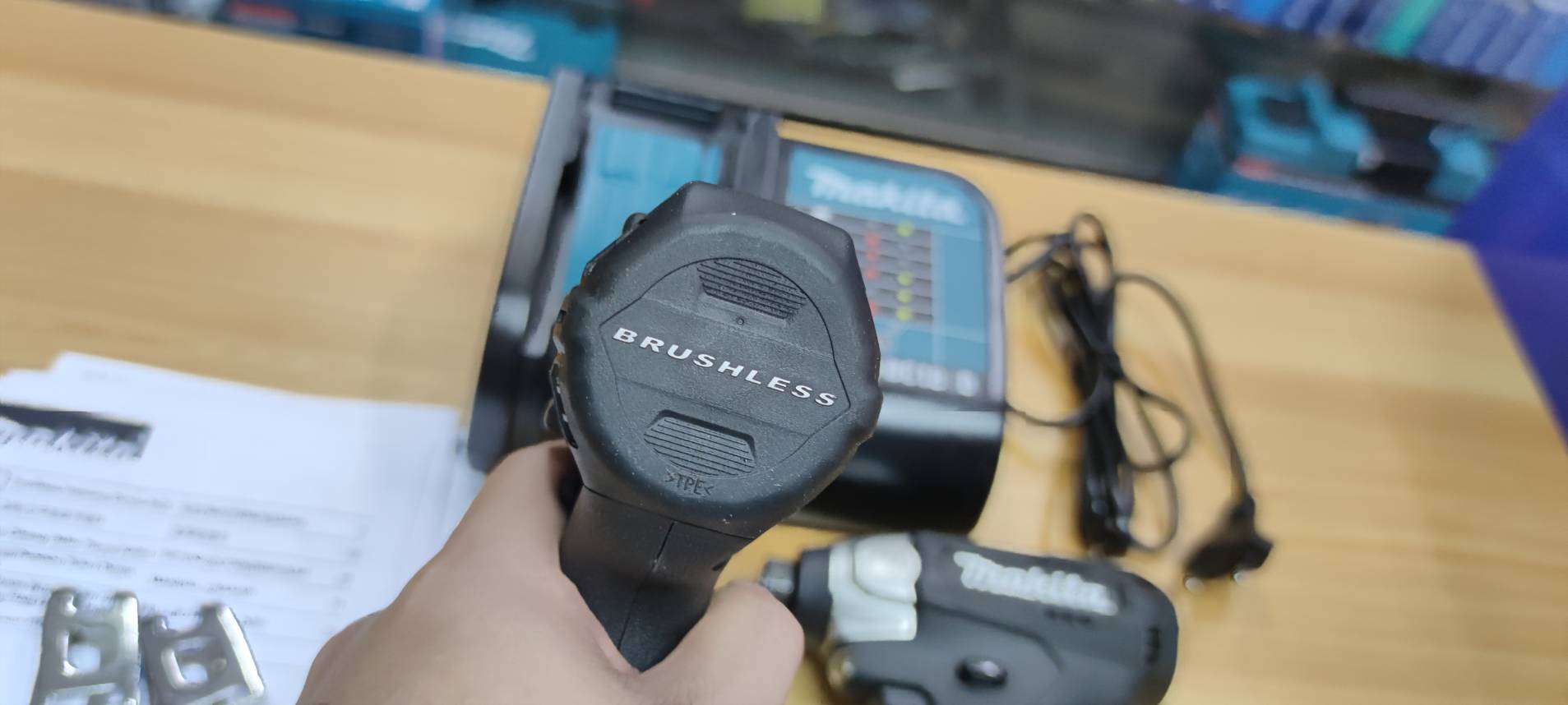 ชุดคอมโบ้ DLX2414X7B MAKITA (DHP487+DTD157)